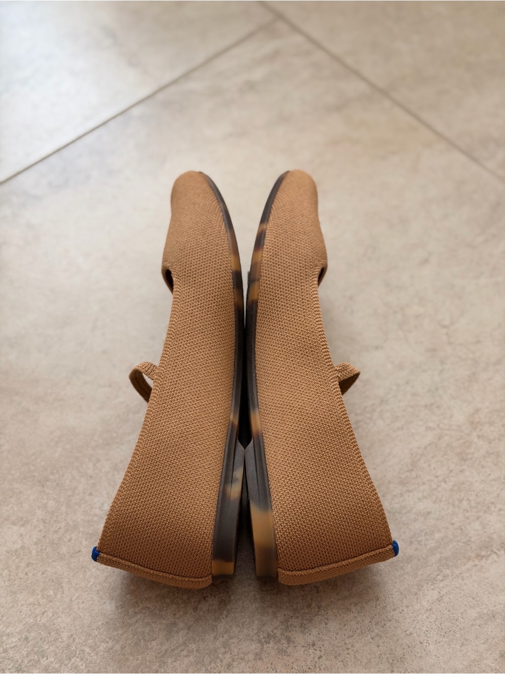 Rothy's The Max Square Mary Jane Flats Wren Size 7.5 - Picture 6 of 12